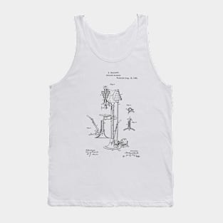 Drilling Machine Vintage Patent Hand Drawing Tank Top